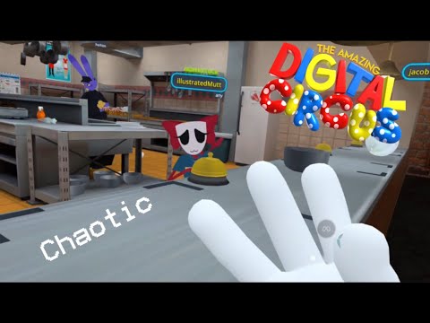 The amazing digital circus is in a kitchen… again