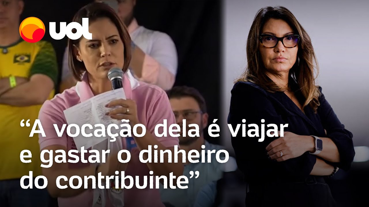 Michelle Bolsonaro manda indireta para Janja: ‘A vocação dela é viajar e gastar dinheiro’; vídeo