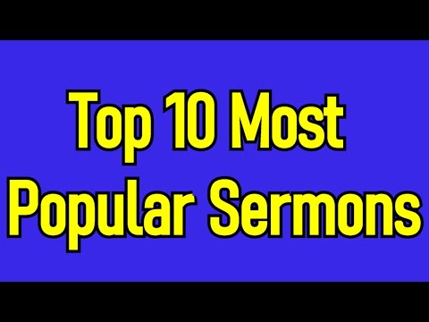 TOP TEN MOST POPULAR SERMONS VIDEO PLAYLIST THUMBNAIL