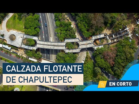 Así es la Calzada Flotante, que conectará la Primera y Segunda Sección del Bosque de Chapultepec