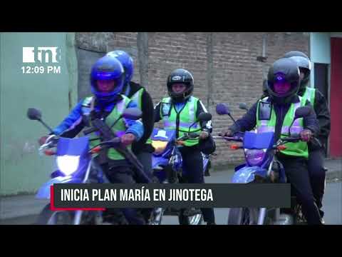 Policía brinda seguridad a familias de Estelí en La Gritería - Nicaragua