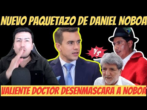 Valiente MÉDICO desenmascara a Daniel Noboa y cuenta la realidad de los hospitales
