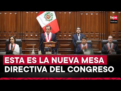 Congreso: Así juramentó la nueva Mesa Directiva liderada por Eduardo Salhuana, de APP