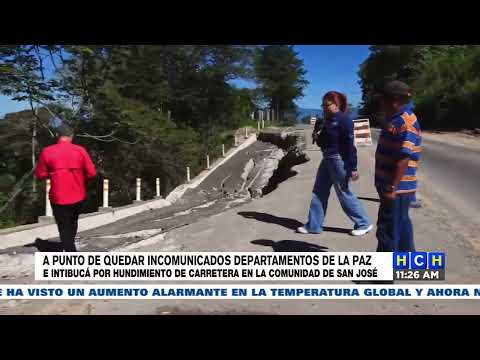Falla geológica “se traga” media calle y amenaza con incomunicar a San José, La Paz