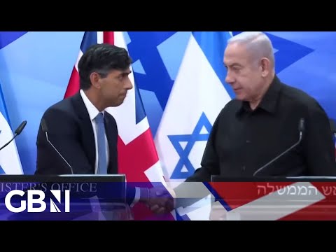 Rishi Sunak vows to 'stand with Israel in their darkest hour' as he meets with Benjamin Netanyahu