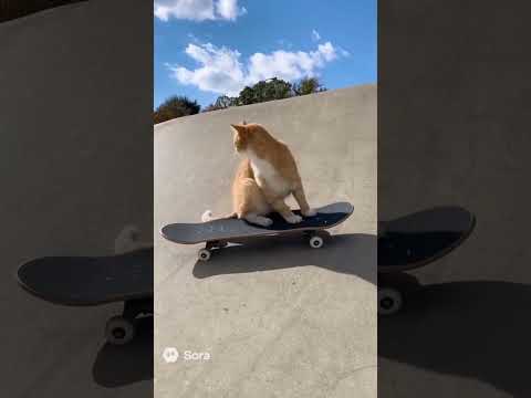 😂😂#foryou #cat #catvideos #meme #skate #memes #funny