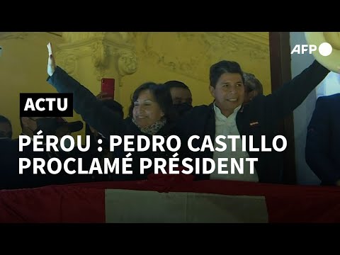 Présidentielle au Pérou: victoire du candidat de la gauche, Pedro Castillo | AFP