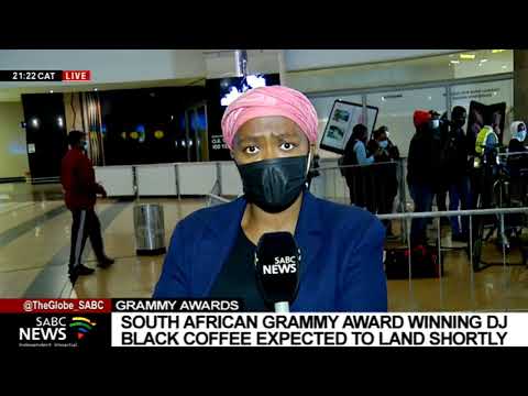 South African Grammy award-winning DJ Black Coffee expected to land in SA on Tuesday evening