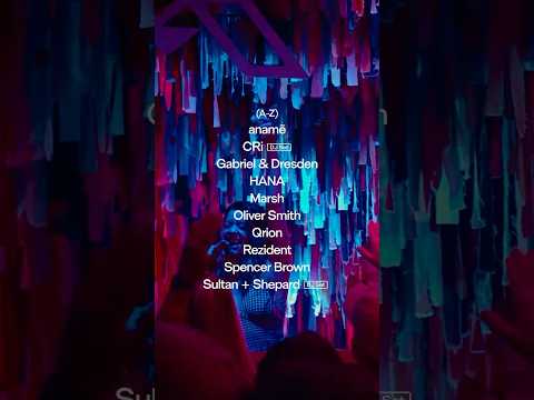 Anjunafamily, these are the artists who will be joining us across our 13-date North American tour.