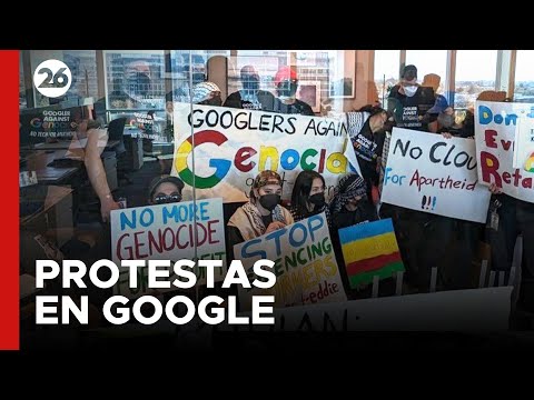 EEUU | Trabajadores de Google protestan por el apoyo de la empresa a las fuerzas armadas de Israel