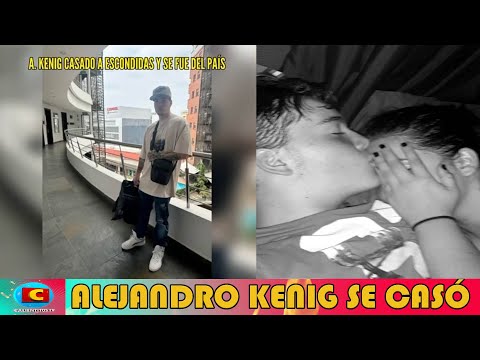 ALEJANDRO KENING se caso a escondidas de su mama Marian Sabaté