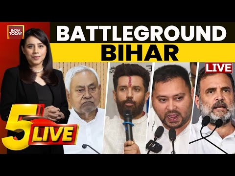 5ive LIVE With Marya Shakil: Bihar Polls Battle Ground | Who Will Win In The Great Battle Of Bihar?