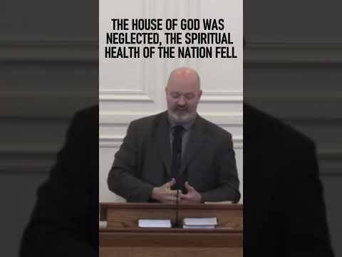 The House of God was Neglected the Spiritual Health of the Nation Fell - Pastor Hines Sermon #shorts