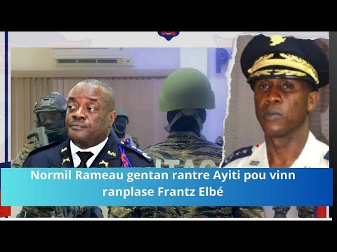 Normil Rameau gentan rantre Ayiti pou vinn ranplase Frantz Elbé