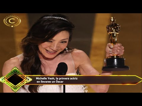 Michelle Yeoh, la primera actriz  en llevarse un Óscar