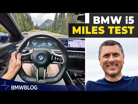 2025 BMW i5 Range Test –  It BLOWS Past The EPA Rating!