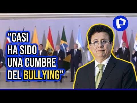 Rodríguez Mackay: Cumbre de Presidentes de América del Sur ha sido casi una cumbre del bullying