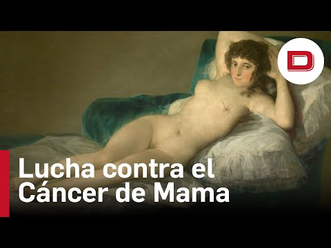 `La maja desnuda', y dos obras más, se unen al Día Mundial de la Lucha contra el Cáncer de Mama