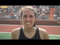 Interview with Gabrielle Anzalone of Grand Blanc H.S. at the 2011 MHSAA LP D1 Finals