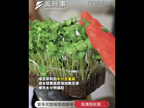 營養師推1蔬菜「纖維量完勝花椰菜」蛋白質超高還能降血糖！ #時事 #健康 #飲食 #豆芽