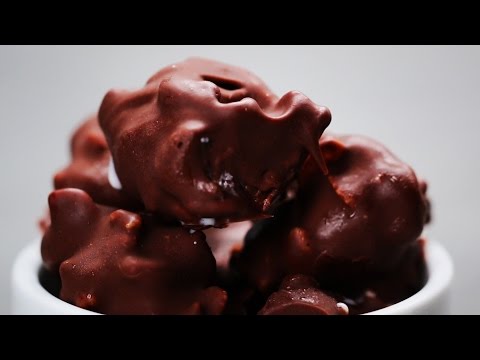 Chocolate-Covered Ice Cream Bites
