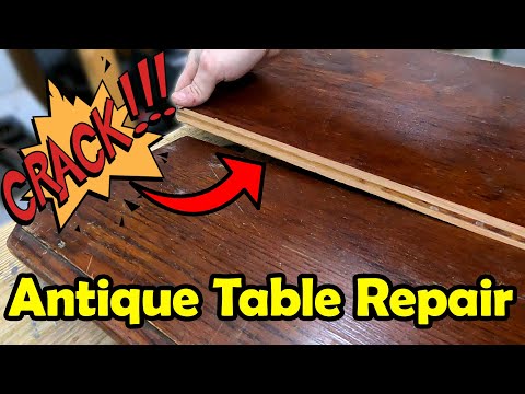 Rescuing An Antique Table