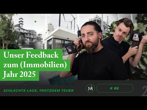 #88 - Das Immobilienjahr 2025 war kein Zuckerschlecken: zwischen Zinsen, Krisen und Glühwein 🍷