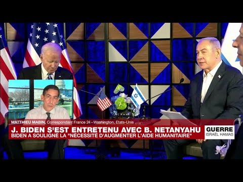 Un échange entre Netanyahu et Biden indispensable après la hausse des frappes sur Gaza