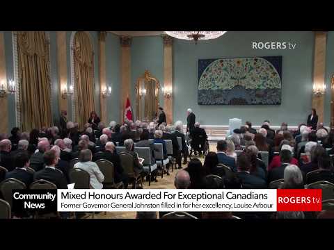 Community News Ottawa: Mixed Honours Awarded For Exceptional Canadians