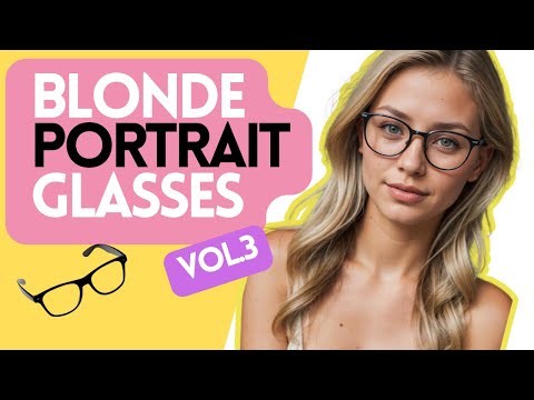 Pretty blonde portrait model Vol.3