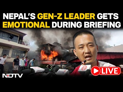 Nepal Gen Z Protests LIVE | Gen-Z Leaders briefing in Kathmandu | Sudan Gurung gets emotional
