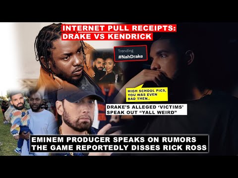 Nah Drake Trends as Receipts Surface, Kendrick Bro Eminem Producer on Rumors, Game DISS Rick Ross?