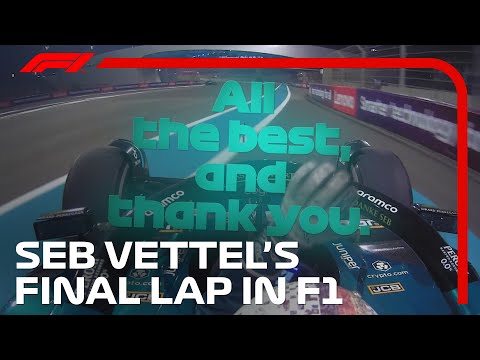 Sebastian Vettel's Final Lap In F1 | 2022 Abu Dhabi Grand Prix