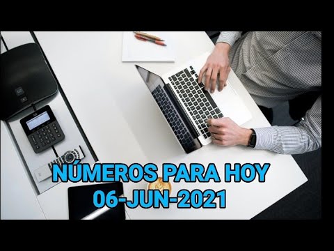 NÚMEROS PARA HOY 06 DE JUNIO DEL 2021 | BINGOS MACKWAYER