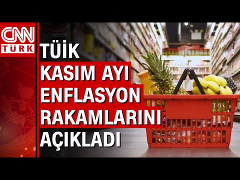 Merakla beklenen Kasım ayı enflasyonu açıklandı!