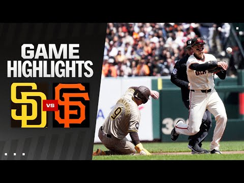 Padres vs. Giants Game Highlights (4/5/24) | MLB Highlights