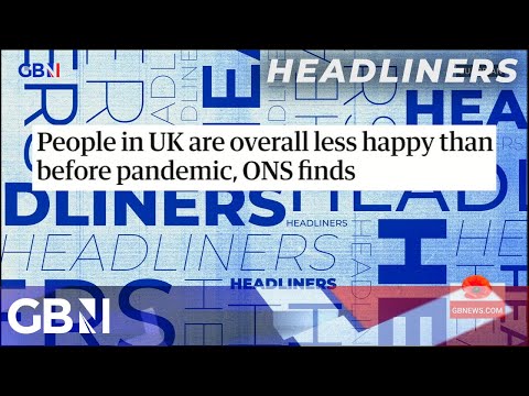 'People in UK are overall less happy than before pandemic, ONS finds' | The Guardian