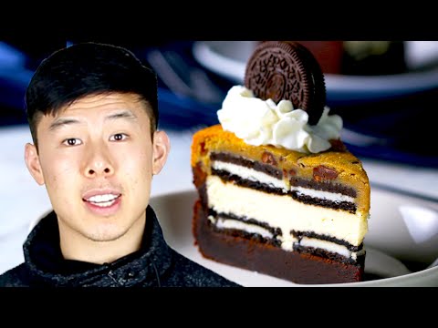 How To Make 5-Layer Brownie Cookie Cheesecake With Alvin