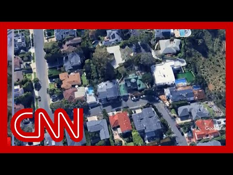 Erin Burnett shows striking before images of neighborhood destroyed by fire