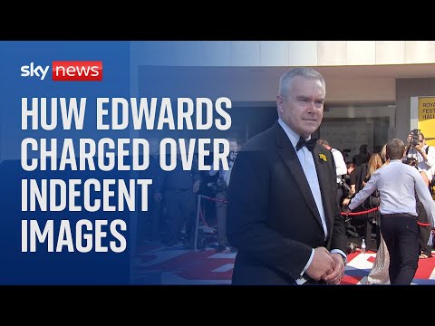 Former BBC newsreader Huw Edwards charged over indecent images of children
