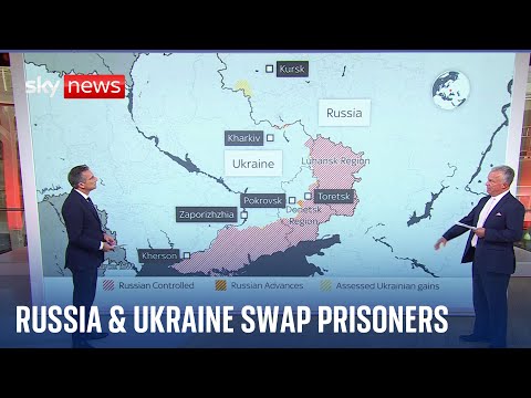 Ukraine war: Russia and Ukraine swap 115 prisoners