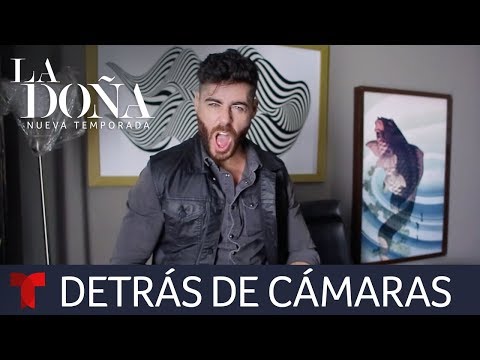 La Doña 2 | Detrás de Cámaras: La pelea de José María Galeano y Andrea Martí | Telemundo Novelas