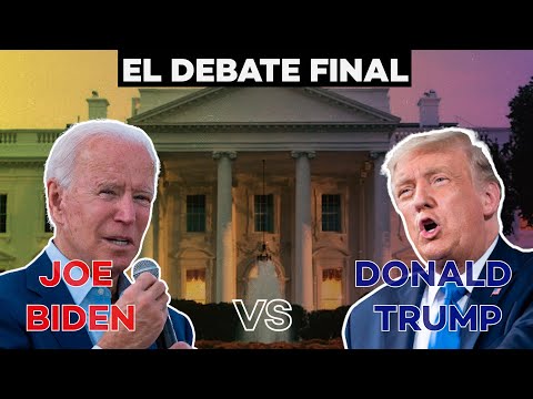 EN VIVO Debate final Donald Trump y Joe Biden EN ESPAÑOL - Elecciones en Estados Unidos