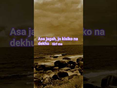 यादों का समंदर और मेरा अकेलापन 😔|Sad song 😥🎶💔 Relax time|KyoKisiKo #TereNaam #SadStatus#nature