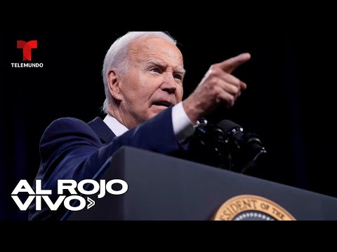 Biden renuncia a la candidatura presidencial demócrata | Al Rojo Vivo | Telemundo