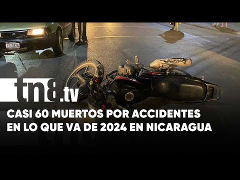 Incrementan víctimas mortales y lesionados por accidentes de tráfico en Nicaragua