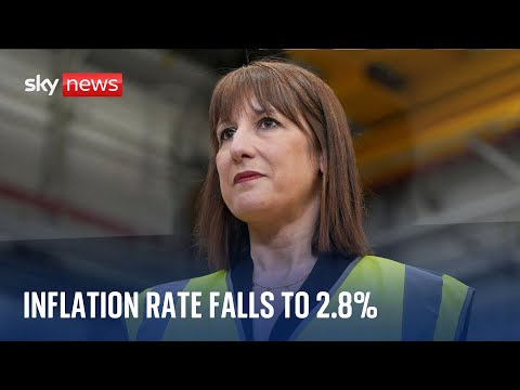 BREAKING: Inflation falls further than expected in boost to chancellor before spring statement