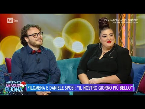 Filomena e Daniele sposi: "Il nostro giorno più bello" - La Volta Buona 04/01/2024