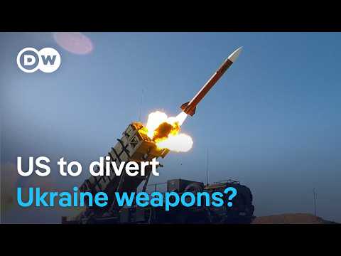 Is the US about to redirect weapons from Ukraine to the Iran war? | DW News