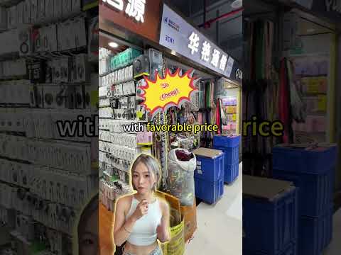 Import phone accessories from China, Saige Electronics Building in Huaqiangbei, Shenzhen, China!